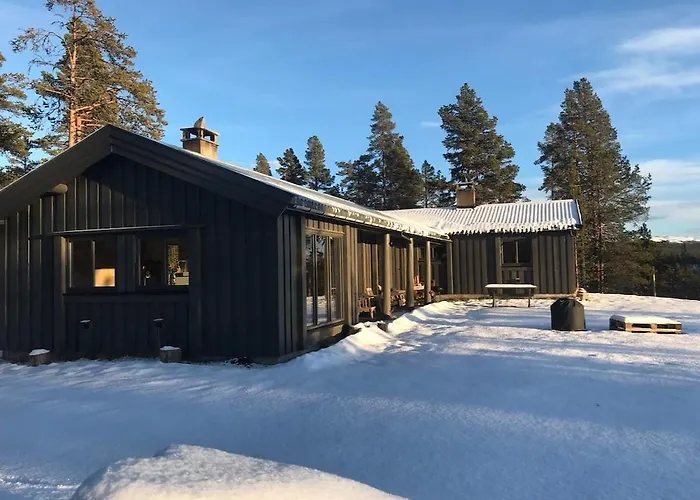 Large And Family Friendly Near Langedrag Domek alpejski